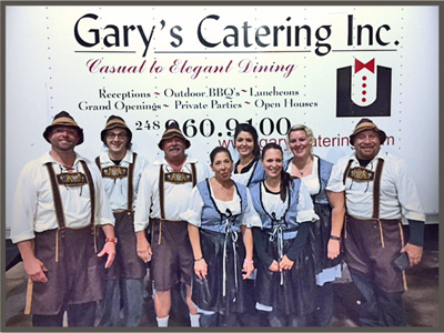Gary's Catering Oktoberfest Theme Buffet